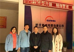 青岛中新华美公司总经理带队赴武汉顺威参观学习 交流经验携手并进
